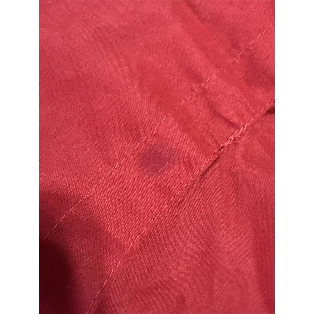 Team Apparel‎ Georgia Bulldogs V Neck Vented Red Pullover Size L